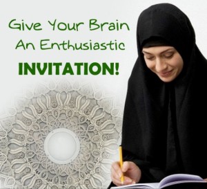 BE ENTHUSIASTIC